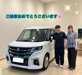 ソリオご納車しました！